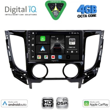DIGITAL IQ BXF 6437_CPAA A/C (9inc) MULTIMEDIA TABLET for MITSUBISHI L200 mod. 2015&gt; με A/C