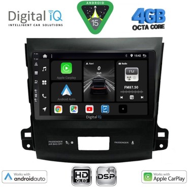 DIGITAL IQ BXF 6442_CPAA (9inc) MULTIMEDIA TABLET for CITROEN C-CROSSER | MITSUBISHI OUTLANDER | PEUGEOT 4007  mod. 2006-2012
