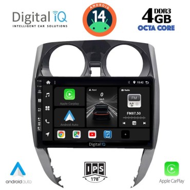 DIGITAL IQ BXF 6464_CPAA (10inc) MULTIMEDIA TABLET for NISSAN NOTE mod. 2012&gt;