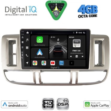 DIGITAL IQ BXF 6474_CPAA (9inc) MULTIMEDIA TABLET for NISSAN XTRAIL mod. 2000-2004