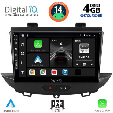 DIGITAL IQ BXF 6490_CPAA (9inc) MULTIMEDIA TABLET for OPEL CROSSLAND – GRANDLAND mod. 2017&gt;
