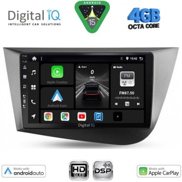 DIGITAL IQ BXF 6574_CPAA (9inc) MULTIMEDIA TABLET for SEAT LEON mod. 2005-2012