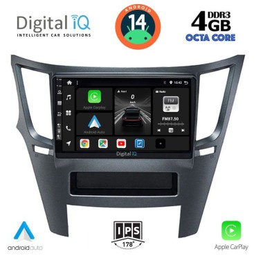 DIGITAL IQ BXF 6667_CPAA (9inc) MULTIMEDIA TABLET for SUBARU LEGACY - OUTBACK mod. 2009-2014