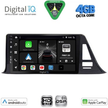 DIGITAL IQ BXF 6709_CPAA (9inc) MULTIMEDIA TABLET for TOYOTA CH-R mod. 2017&gt;