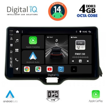 DIGITAL IQ BXF 6738_CPAA (10inc) MULTIMEDIA TABLET for TOYOTA YARIS mod. 2020&gt; - MAZDA 2 mod. 2023&gt;