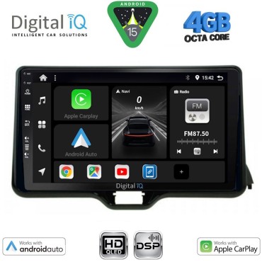 DIGITAL IQ BXF 6738_CPAA (10inc) MULTIMEDIA TABLET for TOYOTA YARIS mod. 2020&gt; - MAZDA 2 mod. 2023&gt;