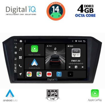 DIGITAL IQ BXF 6750_CPAA (10inc) MULTIMEDIA TABLET for VW PASSAT mod. 2016&gt;