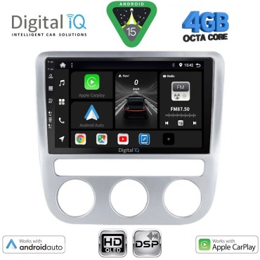 DIGITAL IQ BXF 6752_CPAA CLIMA (9inc) MULTIMEDIA TABLET for VW EOS mod. 2006&gt; - SCIROCCO mod. 2008-2010