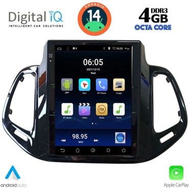 DIQ BXD 5878_CPAA TESLA STYLE for JEEP COMPASS mod. 2017-2021
