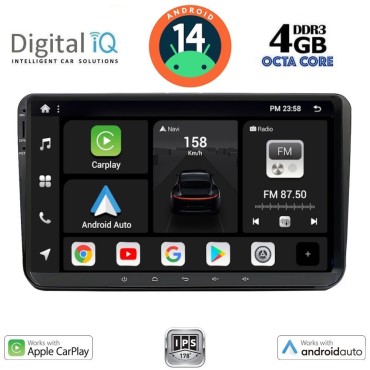DIGITAL IQ BXF 689_CPAA (9" DECK) MULTIMEDIA SYSTEM for VW – SKODA – SEAT GROUP mod. 2004-2014