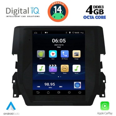 DIGITAL IQ BXF 6975_CPAA TESLA STYLE  for HONDA CIVIC mod. 2016&gt;