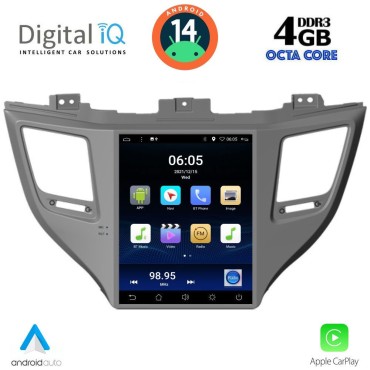 DIGITAL IQ BXF 6997_CPAA TESLA STYLE for HYUNDAI TUCSON mod. 2015-2019