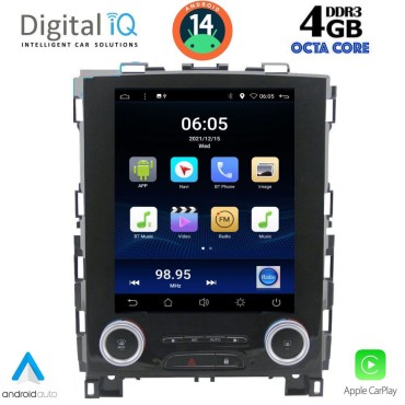 DIGITAL IQ BXF 6998_CPAA TESLA STYLE  for RENAULT KOLEOS - MEGANE 4 mod. 2016&gt;