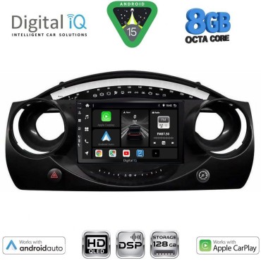 DIGITAL IQ BXF 7063_CPAA (9inc) MULTIMEDIA TABLET for MINI COOPER (R50-R52-R53) mod. 2000-2006 DIGITAL IQ BXF 7063_CPAA (9inc) MULTIMEDIA TABLET for MINI COOPER (R50-R52-R53) mod. 2000-2006