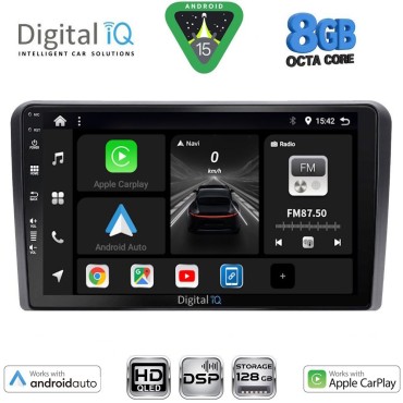 DIGITAL IQ BXF 7087_CPAA (10inc) MULTIMEDIA TABLET for CITROEN C5-DS5 mod. 2007-2017 (with ORIGINAL NAVI)