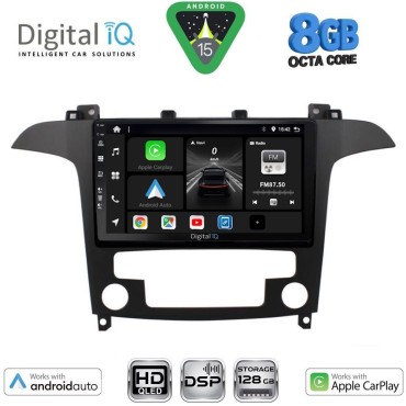 DIGITAL IQ BXF 7175_CPAA CLIMA (9inc) MULTIMEDIA TABLET for FORD SMAX mod. 2006-2014