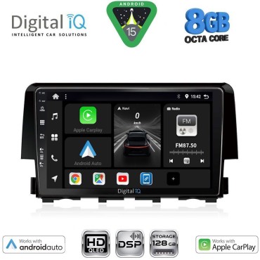 DIGITAL IQ BXF 7191_CPAA (9inc) MULTIMEDIA TABLET for HONDA CIVIC mod. 2016&gt;