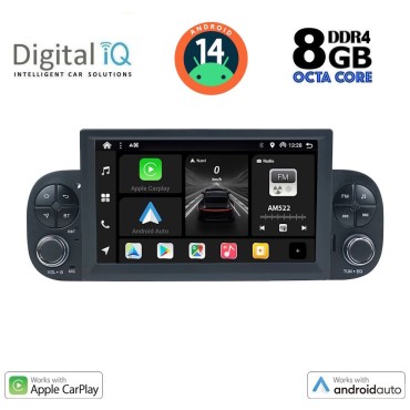 DIGITAL IQ BXF 722_CPAA (7" DECK) MULTIMEDIA SYSTEM for FIAT PANDA mod. 2012-2021