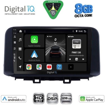 DIGITAL IQ BXF 7237_CPAA (10inc) MULTIMEDIA TABLET for HYUNDAI KONA mod. 2017&gt;