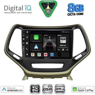 DIGITAL IQ BXF 7273_CPAA (10inc) MULTIMEDIA TABLET for JEEP CHEROKEE mod. 2014&gt;