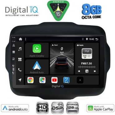 DIGITAL IQ BXF 7290_CPAA (9inc) MULTIMEDIA TABLET for JEEP RENEGADE  mod. 2014&gt;