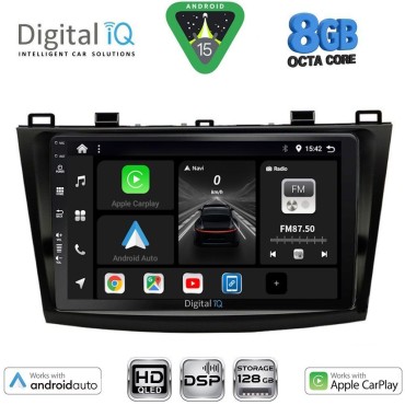 DIGITAL IQ BXF 7366_CPAA (9inc) MULTIMEDIA TABLET for MAZDA 3 mod. 2009-2014 DIGITAL IQ BXF 7366_CPAA (9inc) MULTIMEDIA TABLET for MAZDA 3 mod. 2009-2014