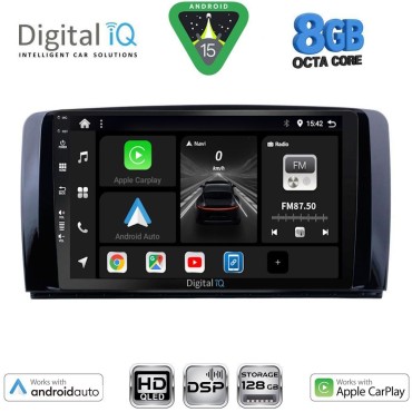 DIGITAL IQ BXF 7422_CPAA (9inc) MULTIMEDIA TABLET for MERCEDES R (W251) mod. 2006-2015