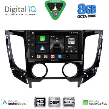 DIGITAL IQ BXF 7437_CPAA A/C (9inc) MULTIMEDIA TABLET for MITSUBISHI L200 mod. 2015&gt; με A/C