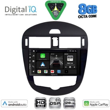 DIGITAL IQ BXF 7470_CPAA CLIMA (9inc) MULTIMEDIA TABLET for NISSAN PULSAR mod. 2014&gt;