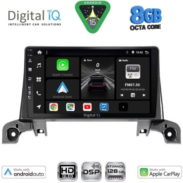 DIGITAL IQ BXF 7519_CPAA (9inc) MULTIMEDIA TABLET for PEUGEOT 3008 - 5008 mod. 2016&gt;