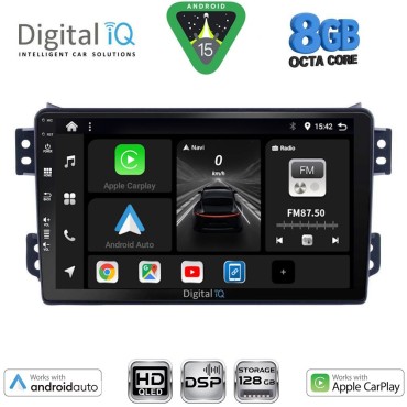 DIGITAL IQ BXF 7682_CPAA (9inc) MULTIMEDIA TABLET for OPEL AGILA - SUZUKI SPLASH mod. 2008&gt;