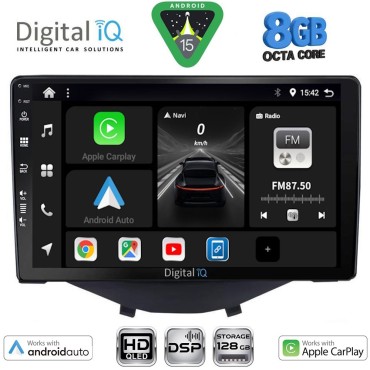 DIGITAL IQ BXF 7715_CPAA CLIMA (9inc) MULTIMEDIA TABLET for CITROEN C1-PEUGEOT 108-TOYOTA AYGO mod. 2014&gt;