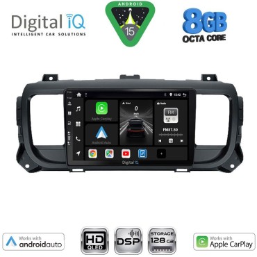 DIGITAL IQ BXF 7729_CPAA (9inc) MULTIMEDIA TABLET for CITROEN JUMPY-SPACETOURER – PEUGEOT EXPERT-TRAVELLER – TOYOTA PROACE mod.2016&gt;