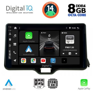 DIGITAL IQ BXF 7738_CPAA (10inc) MULTIMEDIA TABLET for TOYOTA YARIS mod. 2020&gt; - MAZDA 2 mod. 2023&gt;