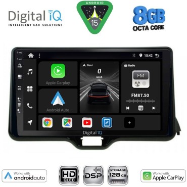 DIGITAL IQ BXF 7738_CPAA (10inc) MULTIMEDIA TABLET for TOYOTA YARIS mod. 2020&gt; - MAZDA 2 mod. 2023&gt;