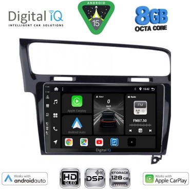 DIGITAL IQ BXF 7747_CPAA (10inc) MULTIMEDIA TABLET for VW GOLF 7 mod. 2013-2020