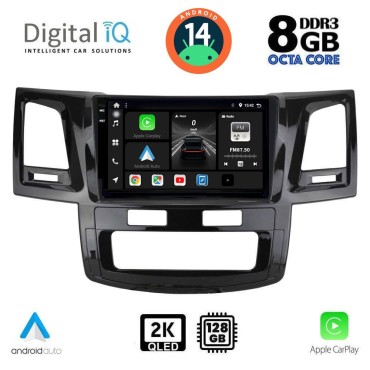 DIGITAL IQ BXF 11720_CPAA (9inc) MULTIMEDIA TABLET for TOYOTA HILUX mod. 2005-2016