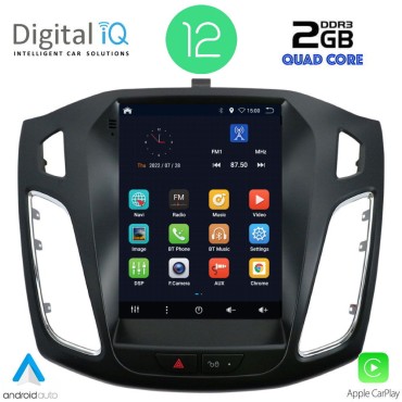 DIQ BX 2855_CPA TESLA STYLE for FORD FOCUS mod. 2011-2017