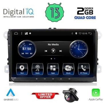 DIGITAL IQ BXH 289_CPA (9' DECK) MULTIMEDIA SYSTEM for VW - SKODA - SEAT mod. 2004-2014