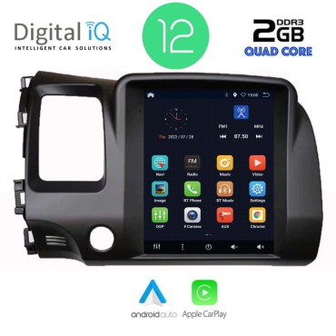 DIQ BX 2988_CPA TESLA STYLE for HONDA CIVIC 4D mod. 2006-2012
