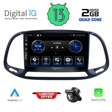 DIGITAL IQ BXH 3138_CPA (9inc) MULTIMEDIA TABLET for FIAT DOBLO – OPEL COMBO mod. 2015-2018