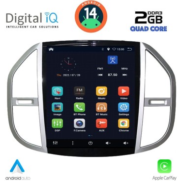 DIGITAL IQ BXC 3960_CPAA TESLA STYLE for MERCEDES VITO mod. 2015&gt;