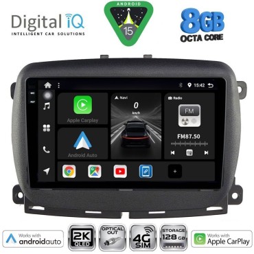 DIGITAL IQ BXK 20131_CPAA (9inc) MULTIMEDIA TABLET for FIAT 500 mod. 2016&gt;