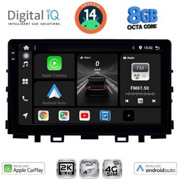 DIGITAL IQ BXK 20316_CPAA (9inc) MULTIMEDIA TABLET for KIA RIO mod. 2018&gt; – STONIC mod. 2017&gt;
