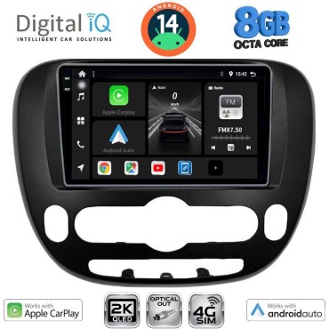 DIGITAL IQ BXK 20321_CPAA (9inc) MULTIMEDIA TABLET for KIA SOUL mod. 2014&gt;