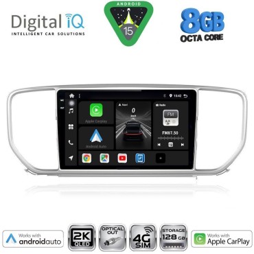 DIGITAL IQ BXK 20327_CPAA (9inc) MULTIMEDIA TABLET for KIA SPORTAGE mod. 2018&gt;
