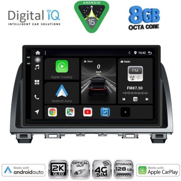 DIGITAL IQ BXK 20378_CPAA (9inc) MULTIMEDIA TABLET for MAZDA 6 mod. 2012-2017