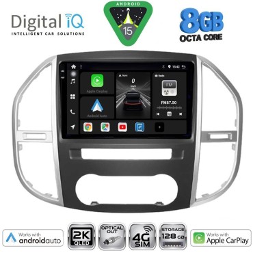 DIGITAL IQ BXK 20429_CPAA (10inc) MULTIMEDIA TABLET for MERCEDES VITO – VIANO  (W447) mod. 2015&gt;