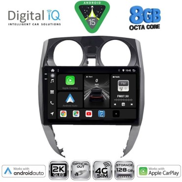 DIGITAL IQ BXK 20464_CPAA (10inc) MULTIMEDIA TABLET for NISSAN NOTE mod. 2012&gt;