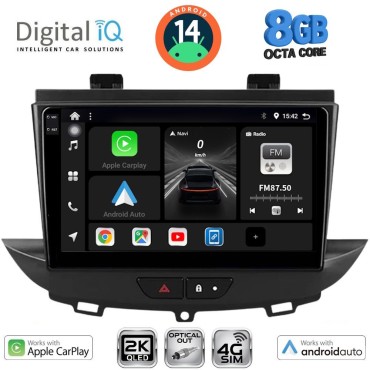 DIGITAL IQ BXK 20490_CPAA (9inc) MULTIMEDIA TABLET for OPEL CROSSLAND – GRANDLAND mod. 2017&gt;